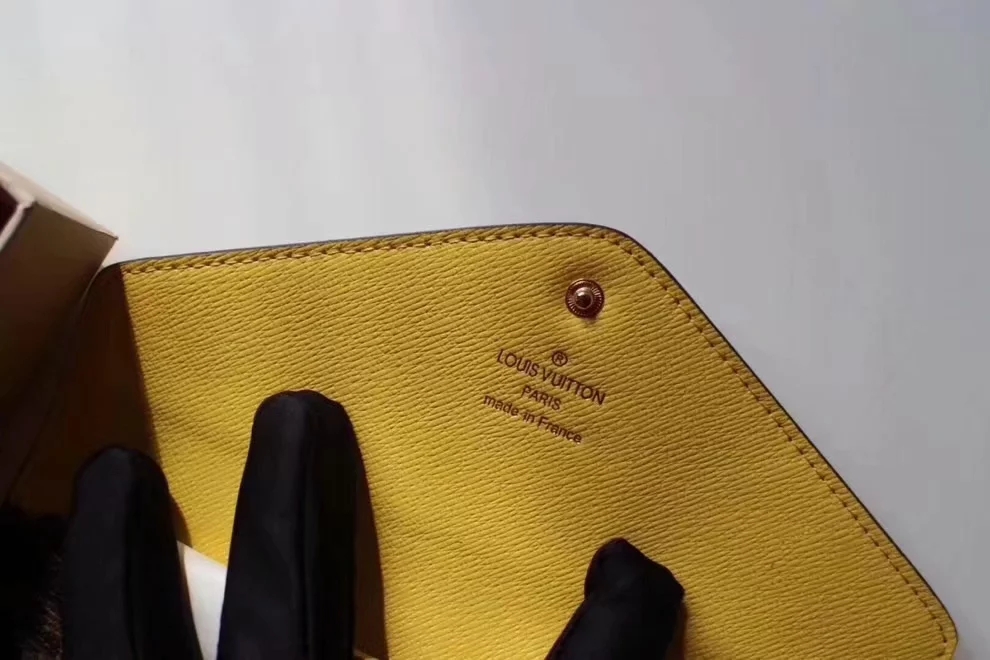 Cheap Replica Louis Vuitton Women Josephine Wallet  Monogram Yellow