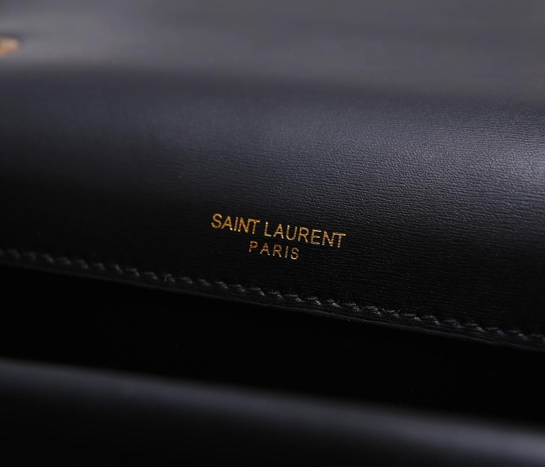 Cheap Saint Laurent Sulpice Medium In Smooth Leather Black