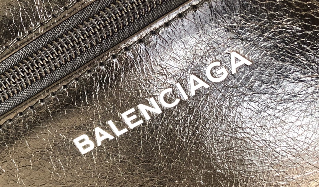 Copy Balenciaga Fashion Oil Wax leather Belt Pack Black Most Popular