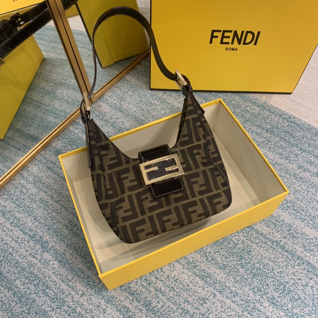 Copy Fendi Vintage Women Shoulder Bag Small