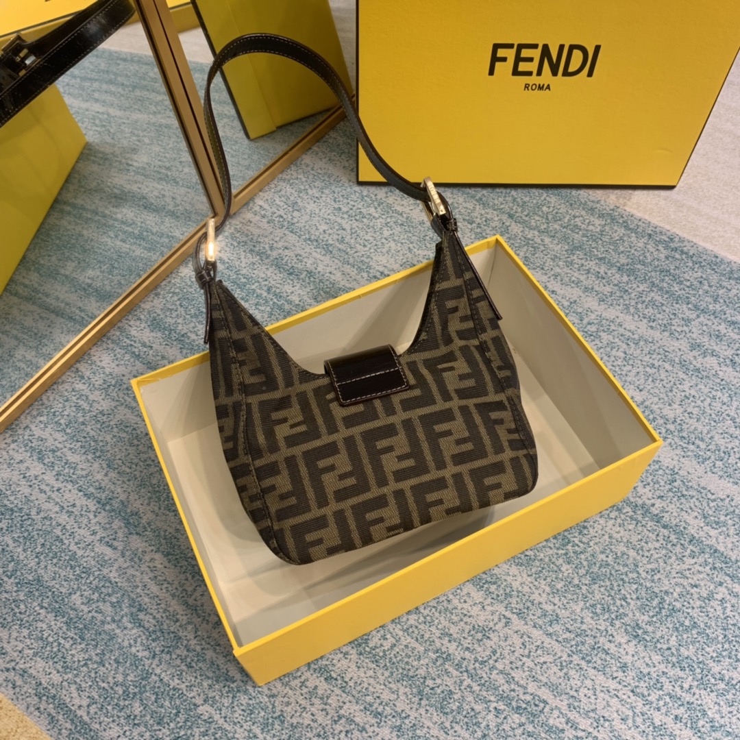 Copy Fendi Vintage Women Shoulder Bag Small