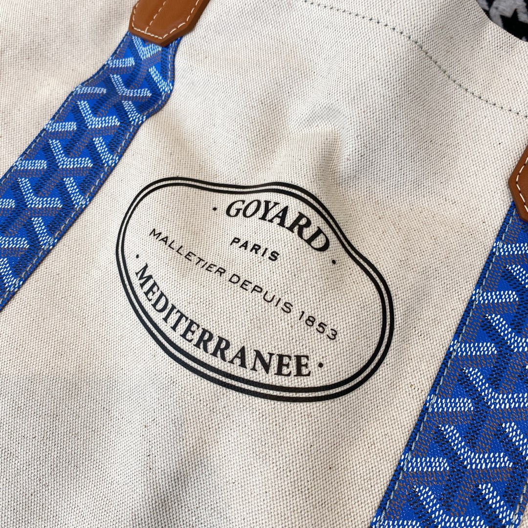 Copy Goyard Mediterranee Saint-Tropez Reversible Bag Price America Blue