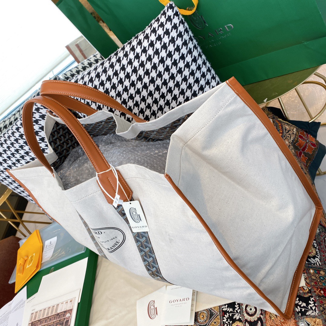 Copy Goyard Mediterranee Saint-Tropez Reversible Bag Price America Gray