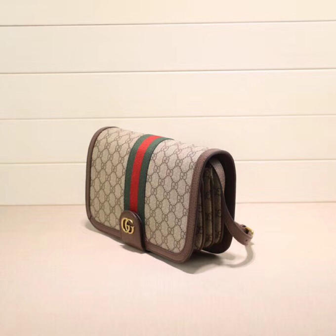 Copy Gucci 548304 Ophidia GG Messenger Bag Beige