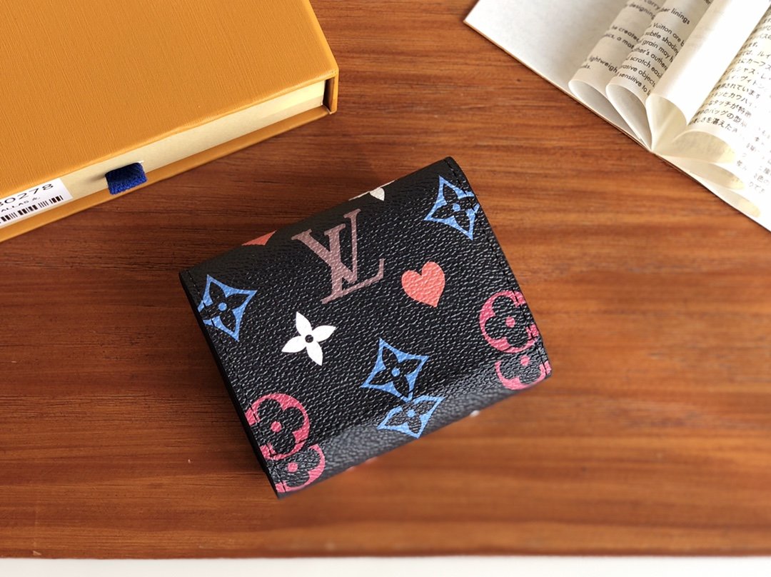 Copy Louis Vuitton 2021 Game On collection of Leather Goods Black