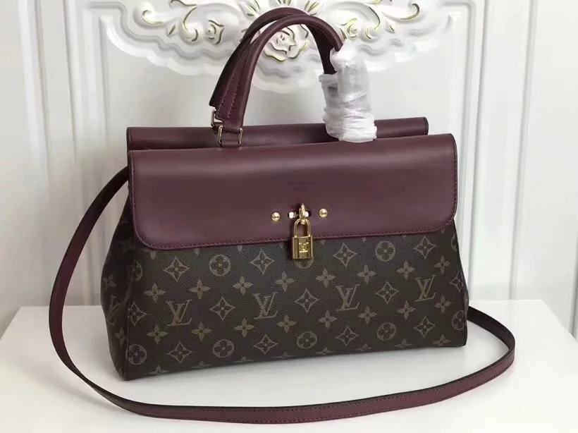 Copy Louis Vuitton M41778 Venus Women Steamer Handbag Monogram Purple