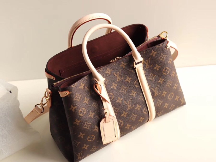 Copy Louis Vuitton M44816 Soufflot MM Monogram Canvas