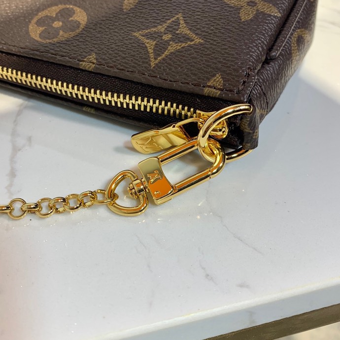 Copy Louis Vuitton M58009 Mini Pochette Accessoires in Monogram Canvas