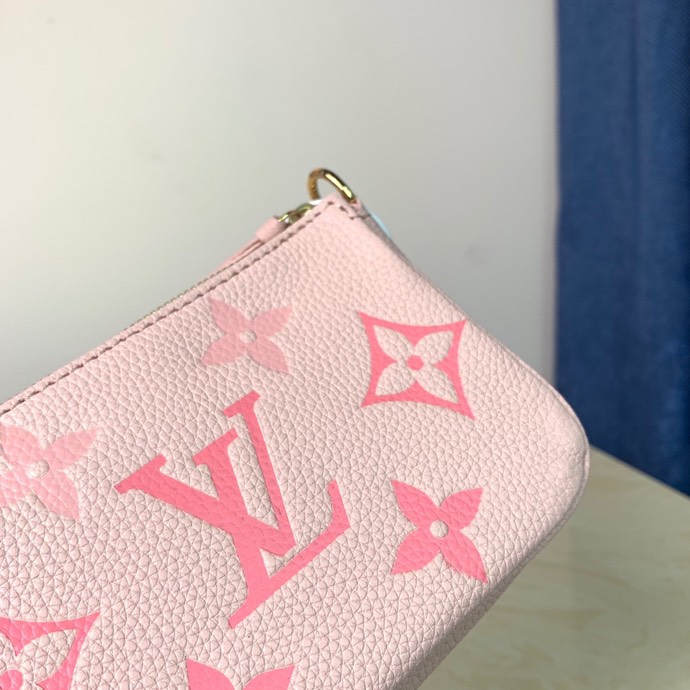 Copy Louis Vuitton M80501 Mini Pochette Accessoires Bouton de Rose Pink