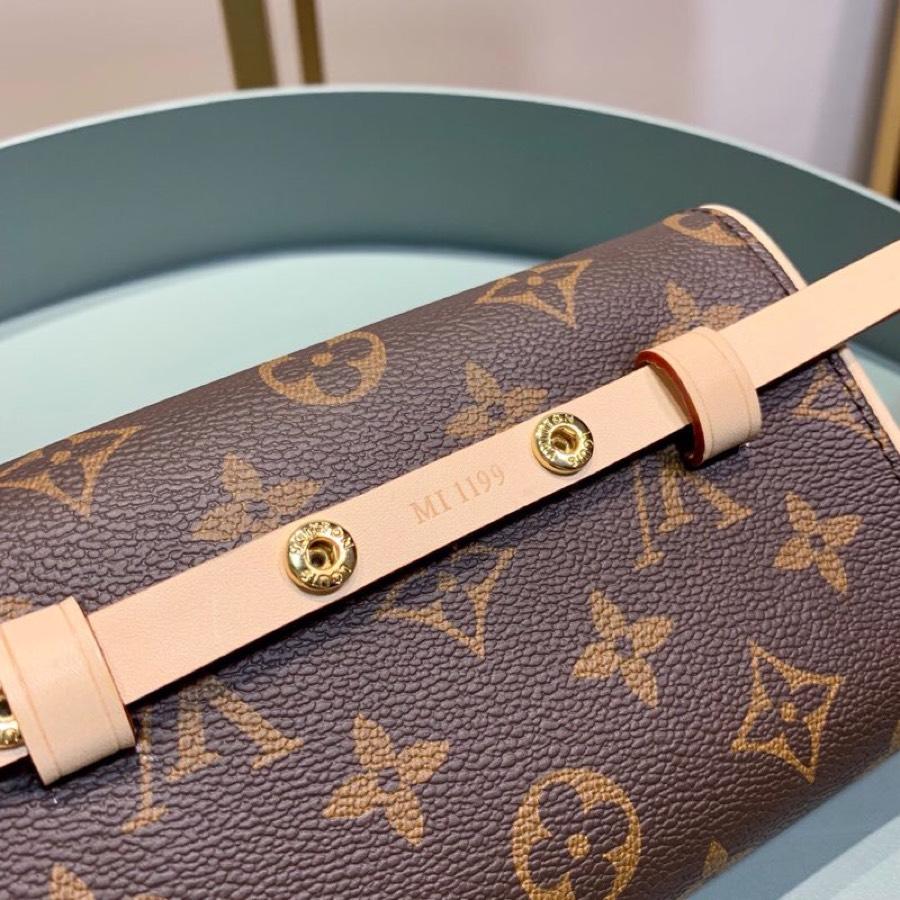 Copy Louis Vuitton Women Belt Pouch PM Monogram Canvas