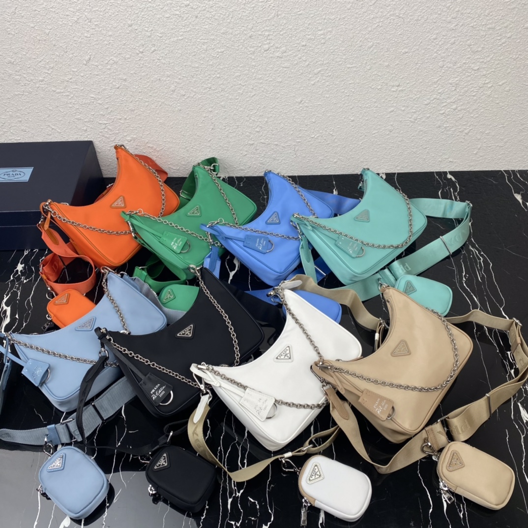 Copy Prada 1BH204 Re-Edition 2005 Re-Nylon Bag All Colors