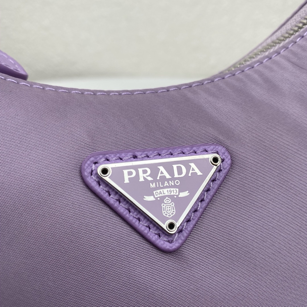 Copy Prada 1BH204 Re-Edition 2005 Re-Nylon Bag Purple