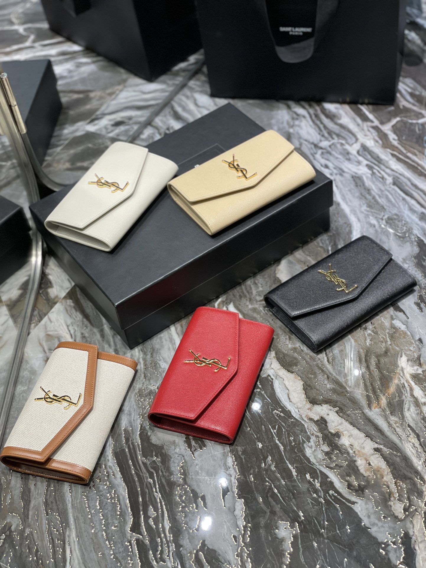 Copy Saint Laurent Uptown Wallet