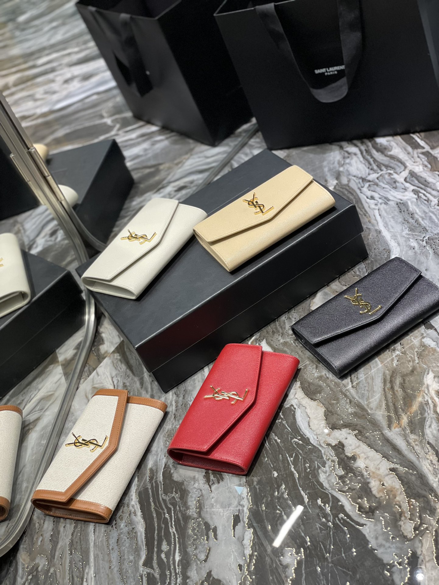 Copy Saint Laurent Uptown Wallet