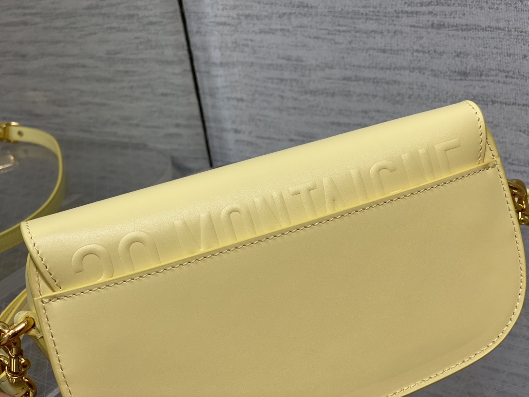 Dior Bobby East-West Bag Light Yellow Box Calfskin