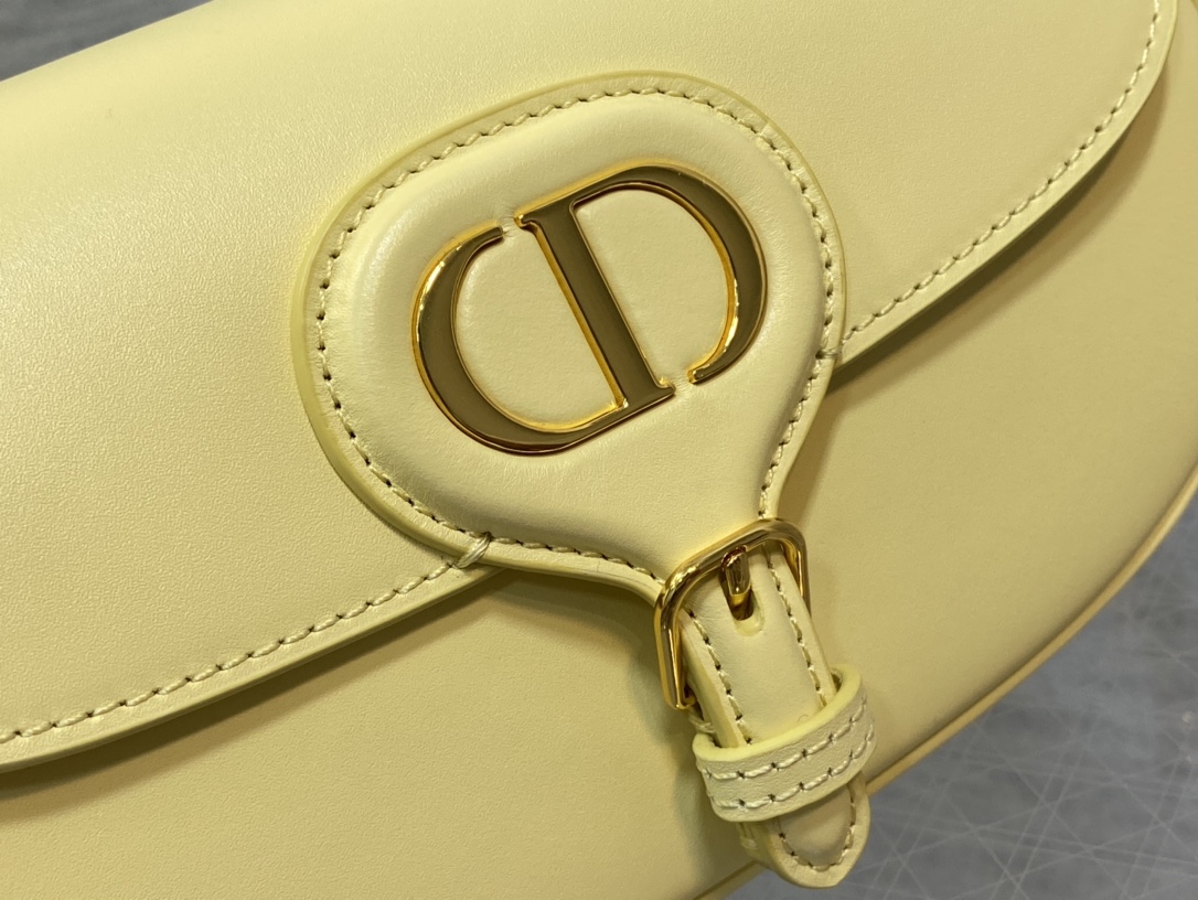 Dior Bobby East-West Bag Light Yellow Box Calfskin