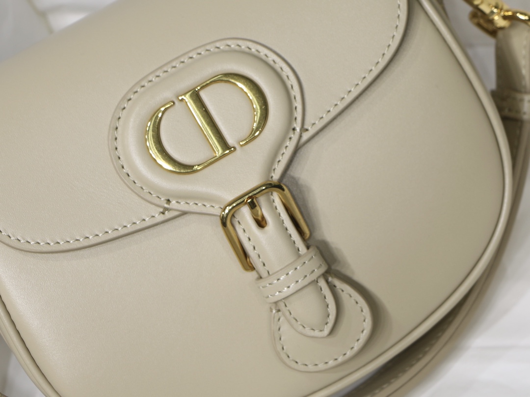 Dior Small Bobby Bag Beige Box Calfskin