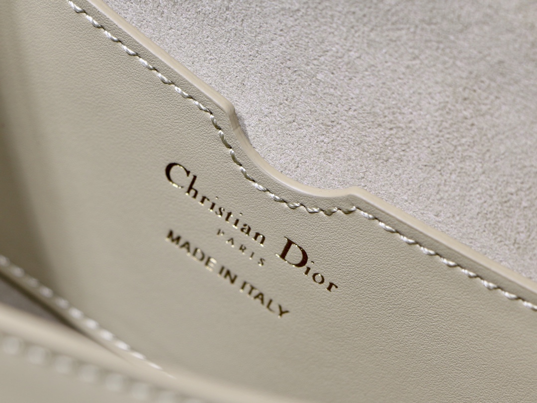 Dior Small Bobby Bag Beige Box Calfskin