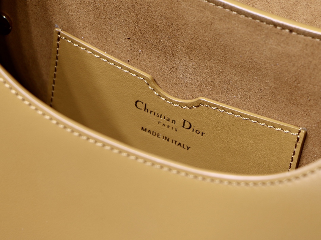 Dior Small Bobby Bag Coffee Box Calfskin