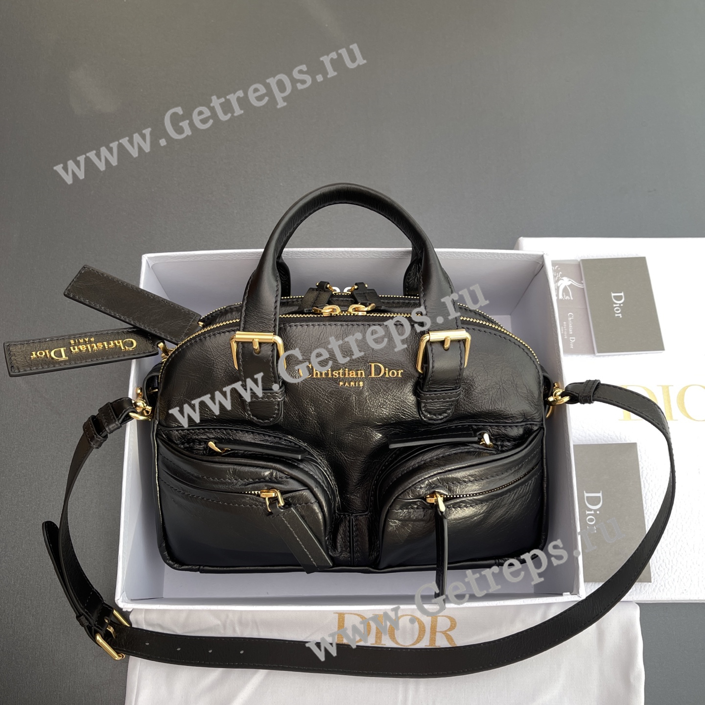 Dior Small Grand Tour Bowling Bag