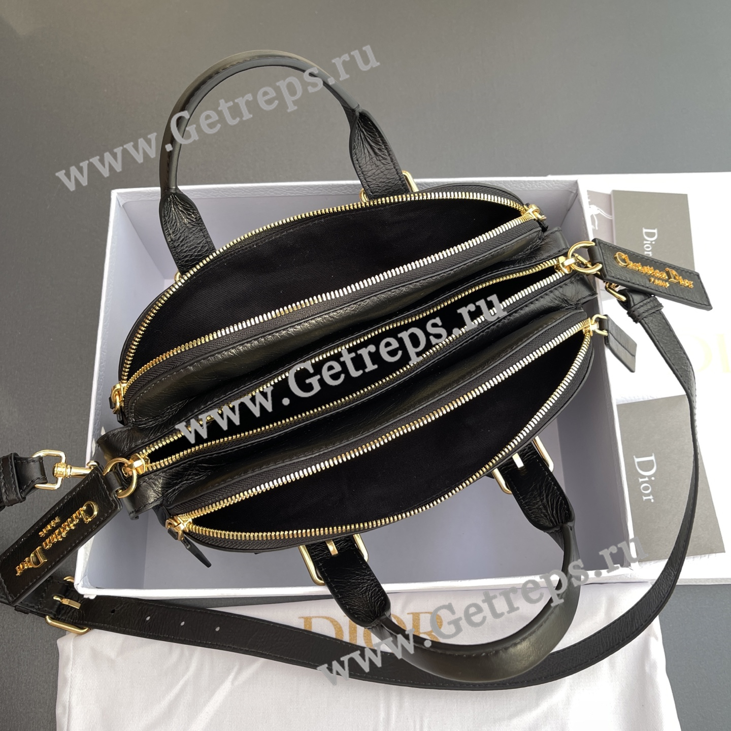 Dior Small Grand Tour Bowling Bag