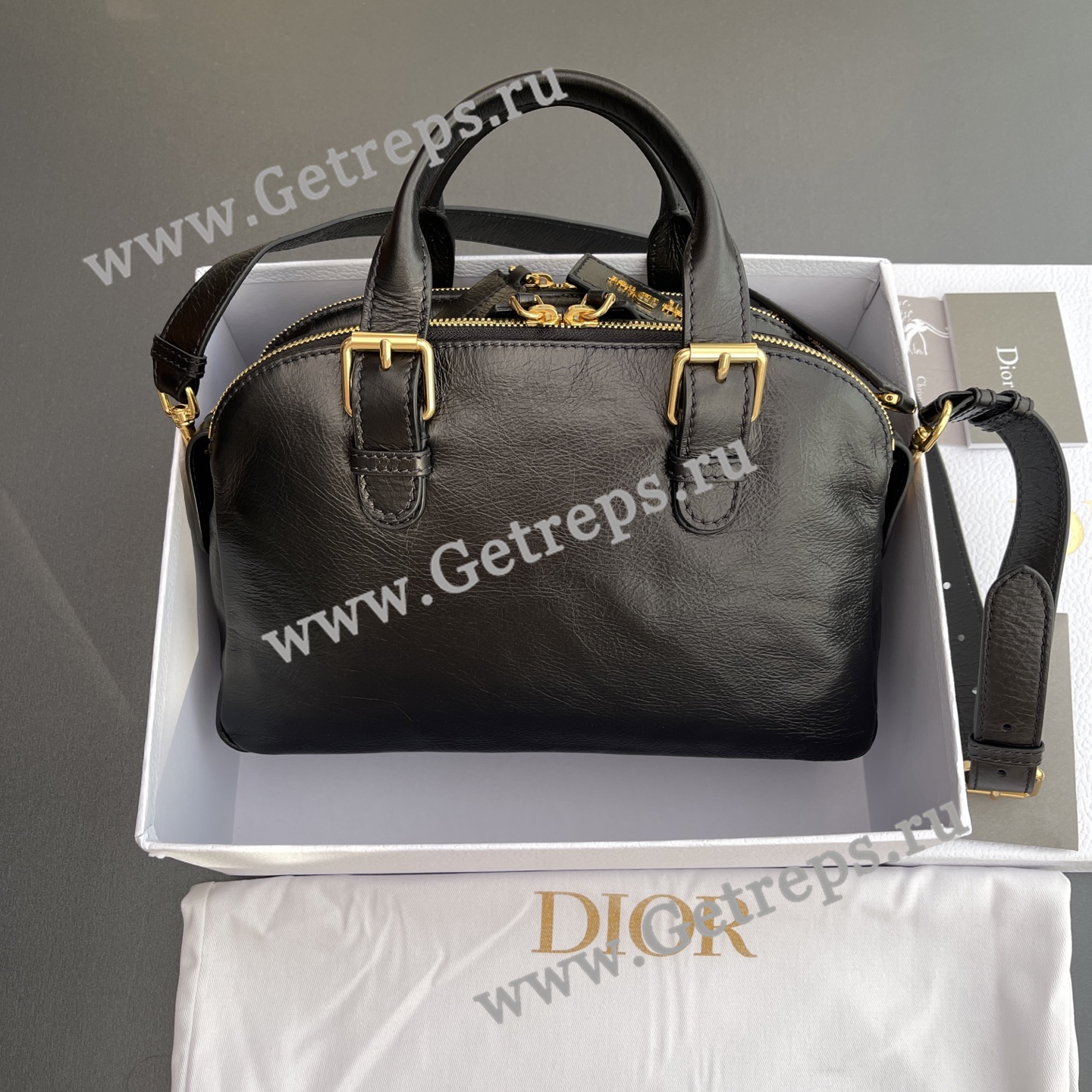 Dior Small Grand Tour Bowling Bag