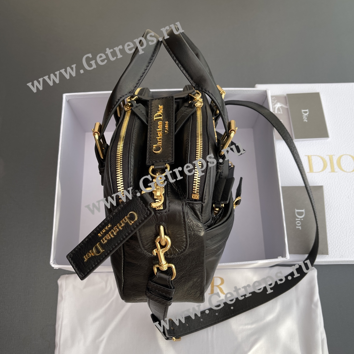 Dior Small Grand Tour Bowling Bag