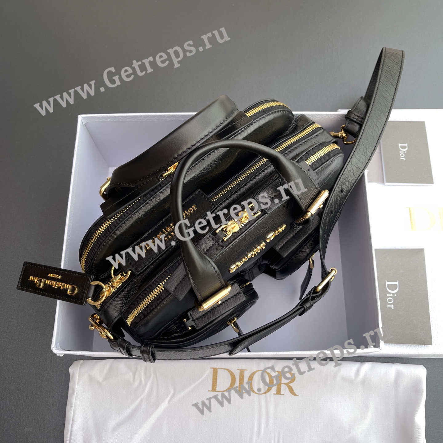 Dior Small Grand Tour Bowling Bag