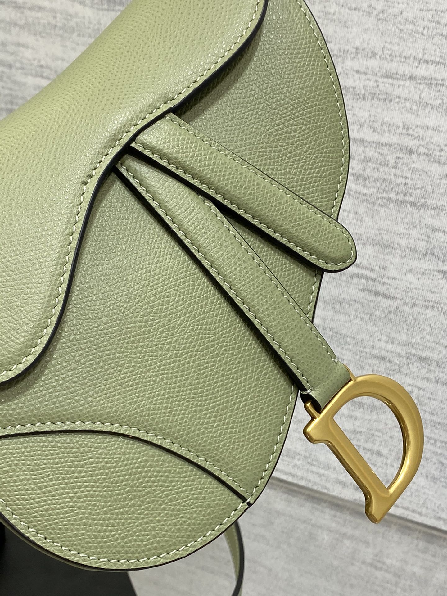 Dior Small Saddle Bag in Matcha Green Calfskin