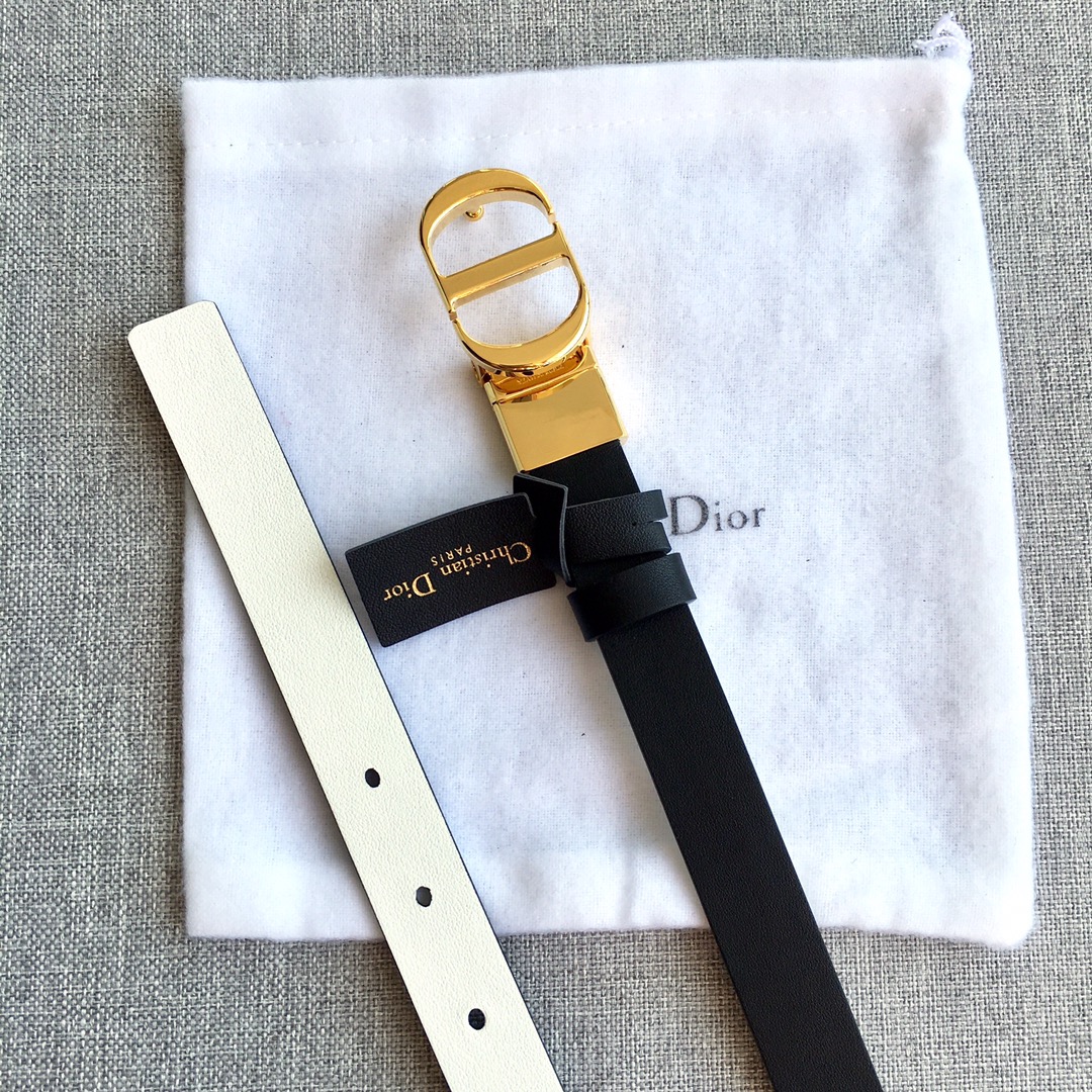 Dior Women Leather Belt Width 2.0cm 044