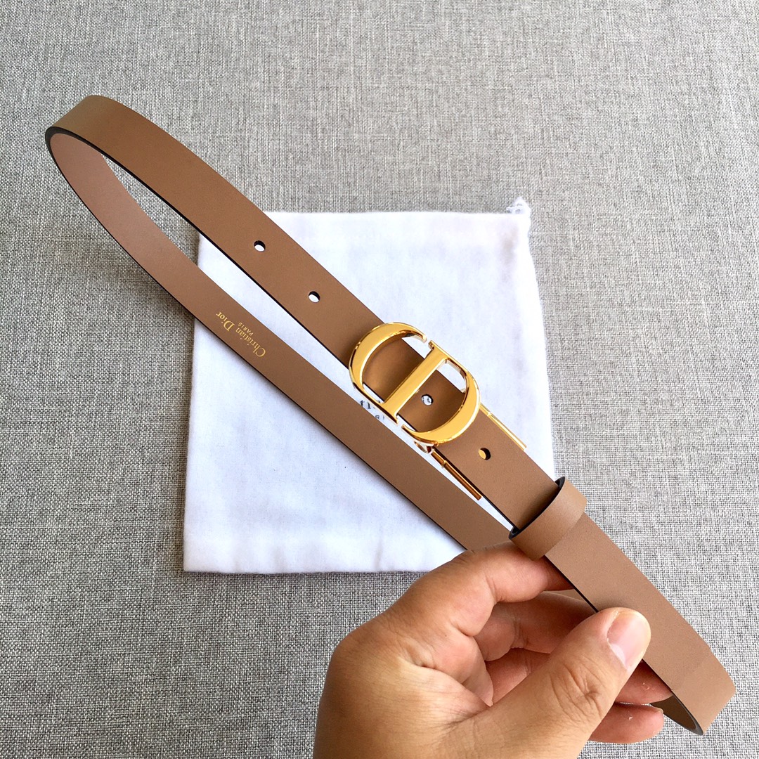 Dior Women Leather Belt Width 2.0cm 047