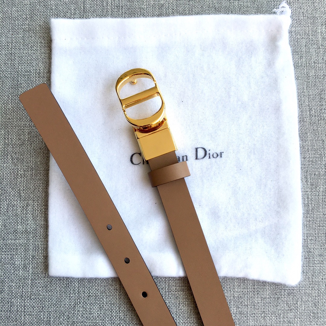 Dior Women Leather Belt Width 2.0cm 047