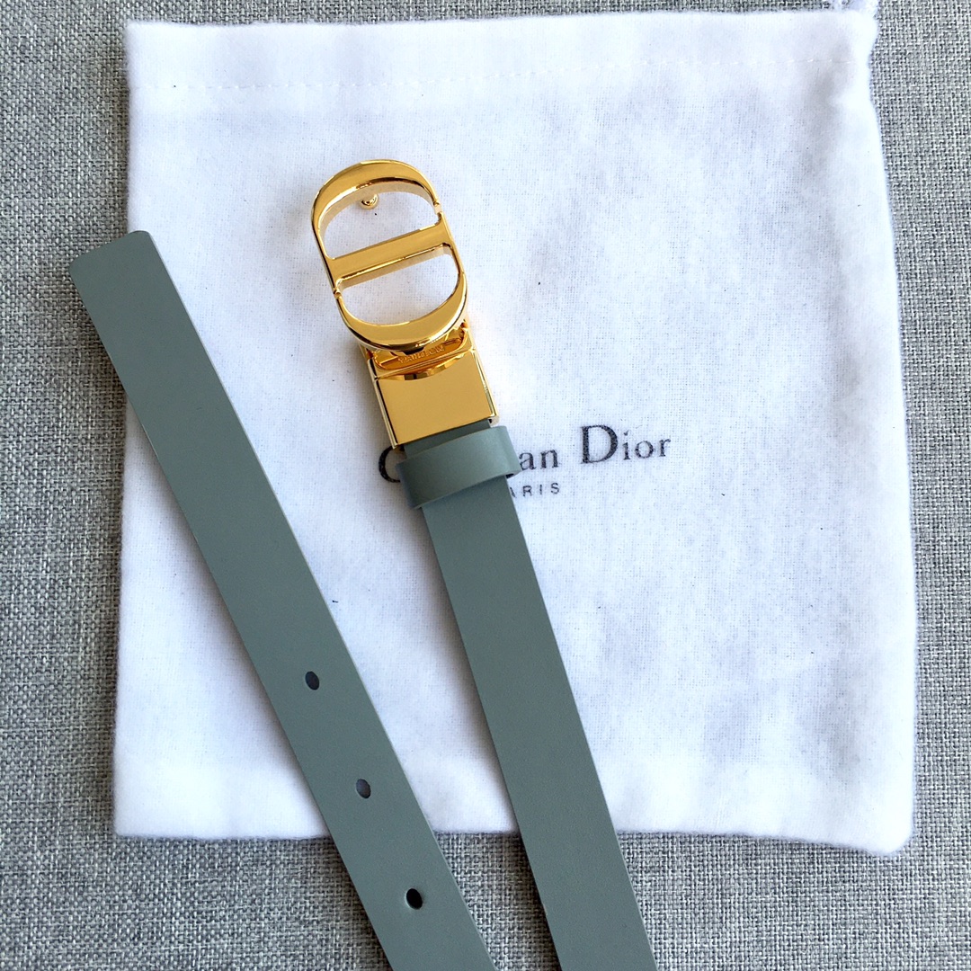 Dior Women Leather Belt Width 2.0cm 050