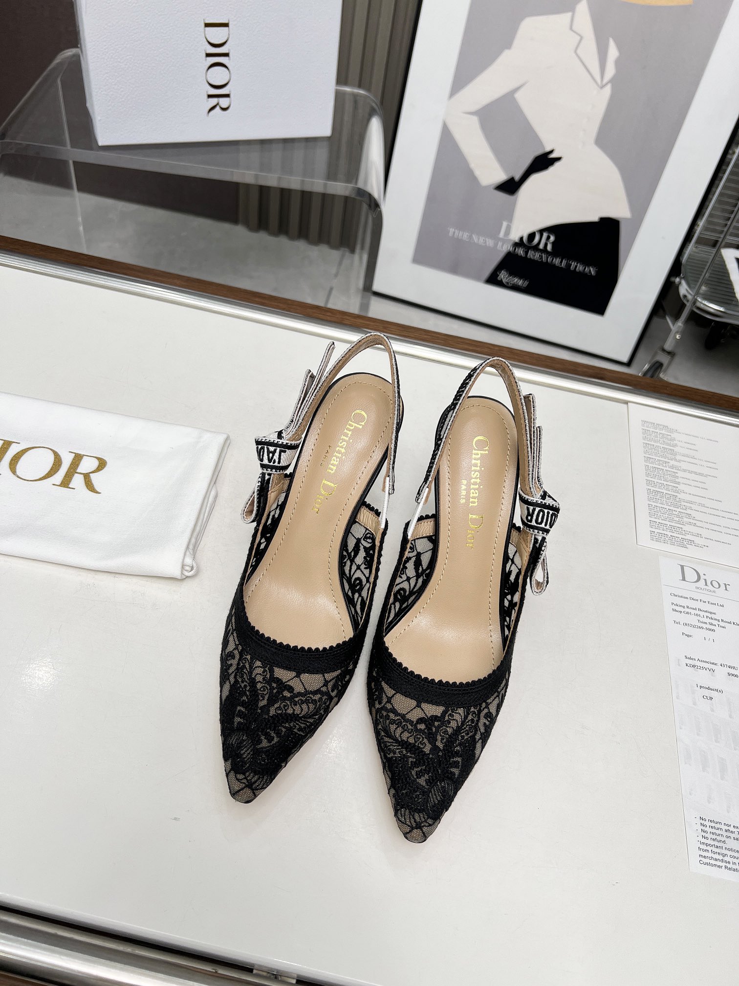 Dior Womens Slingback Pumps-0002