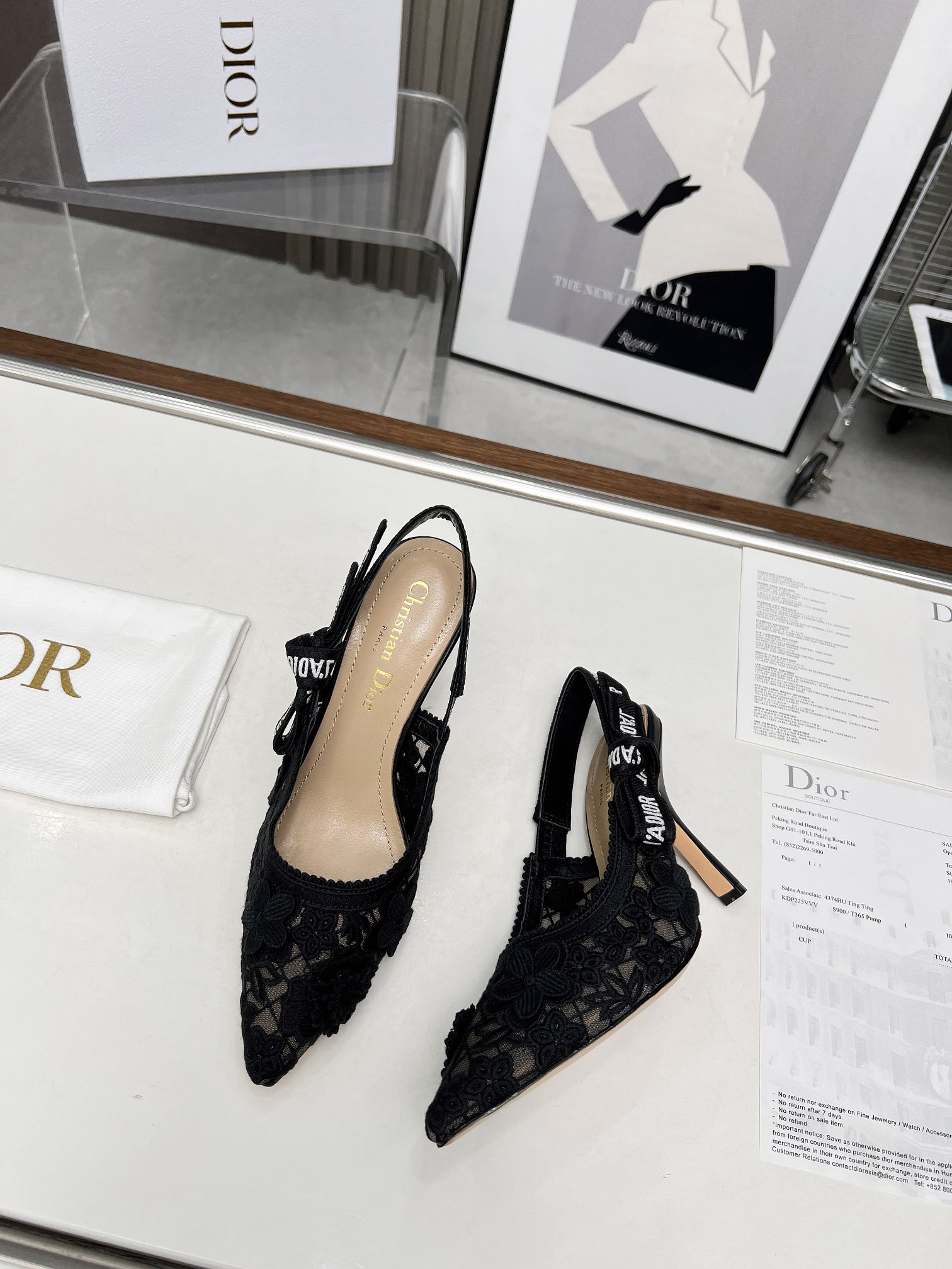 Dior Womens Slingback Pumps