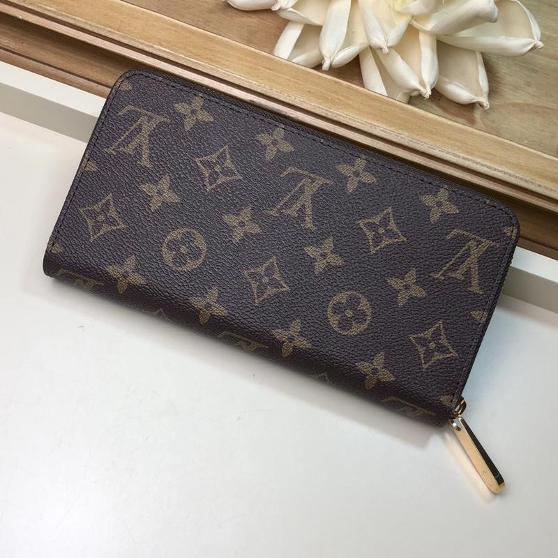 Discount Louis Vuitton M63379 Women Zippy Christmas Wallet Monogram Nvprod Canvas