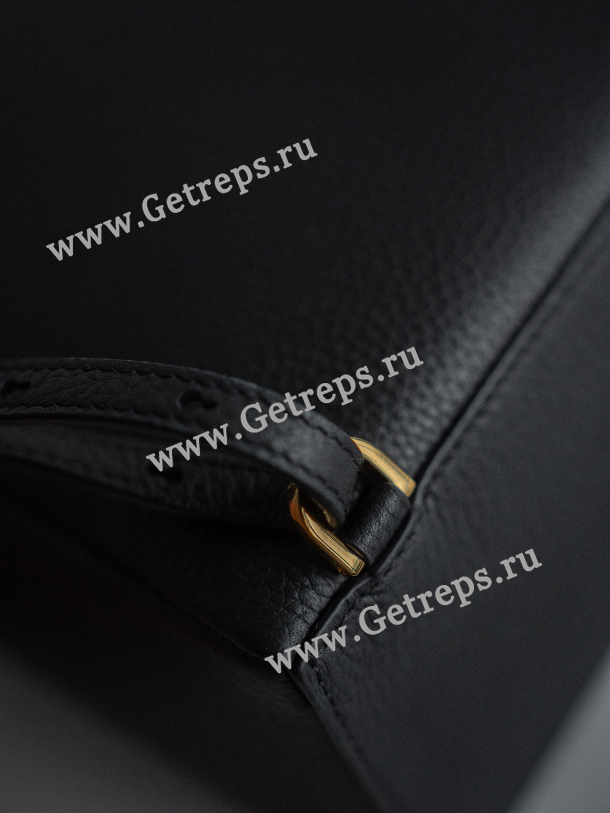 Extra Pocket Backpack L23.5 Grained Calfskin Black