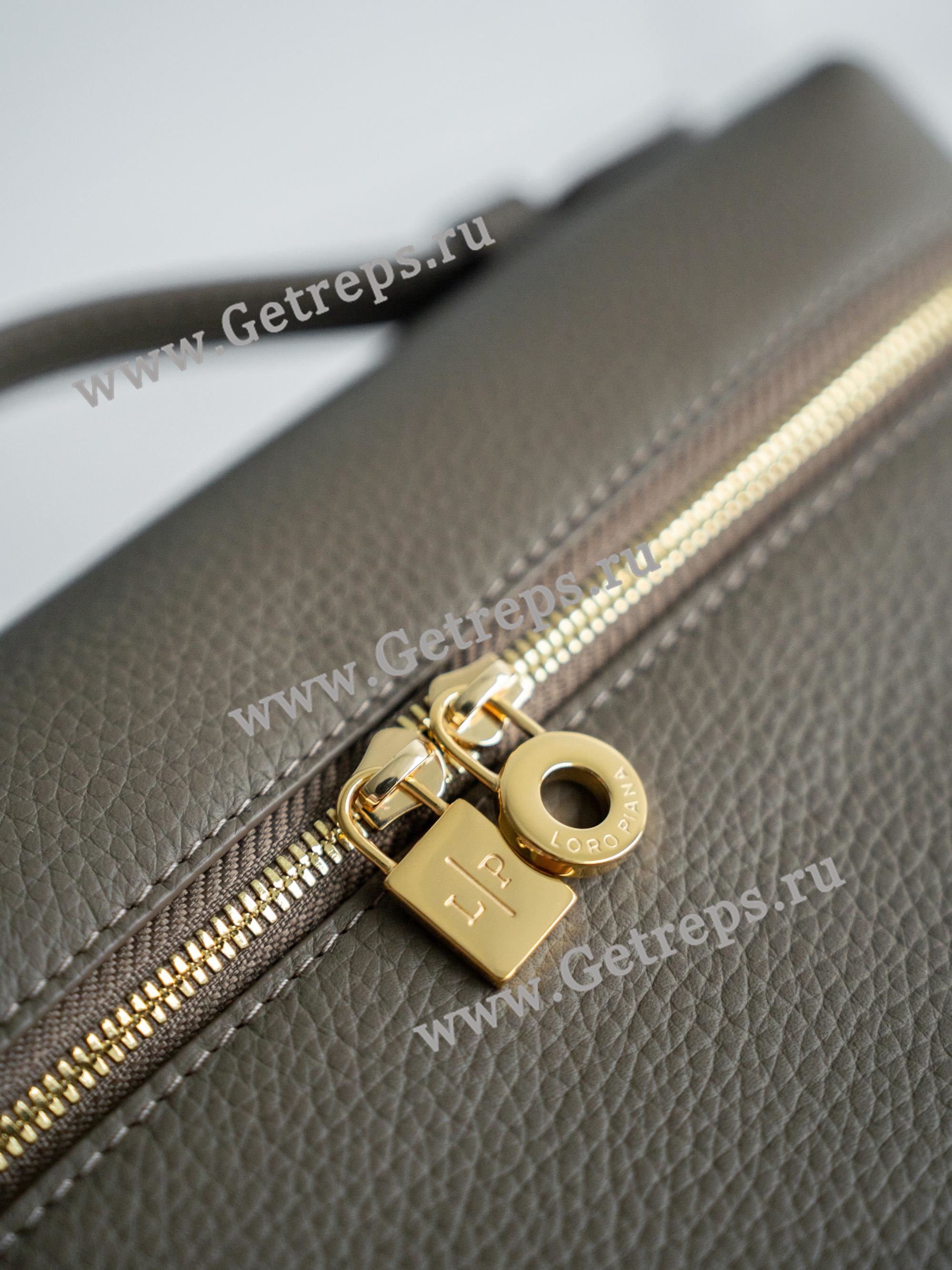 Extra Pocket Backpack L23.5 Grained Calfskin Gary