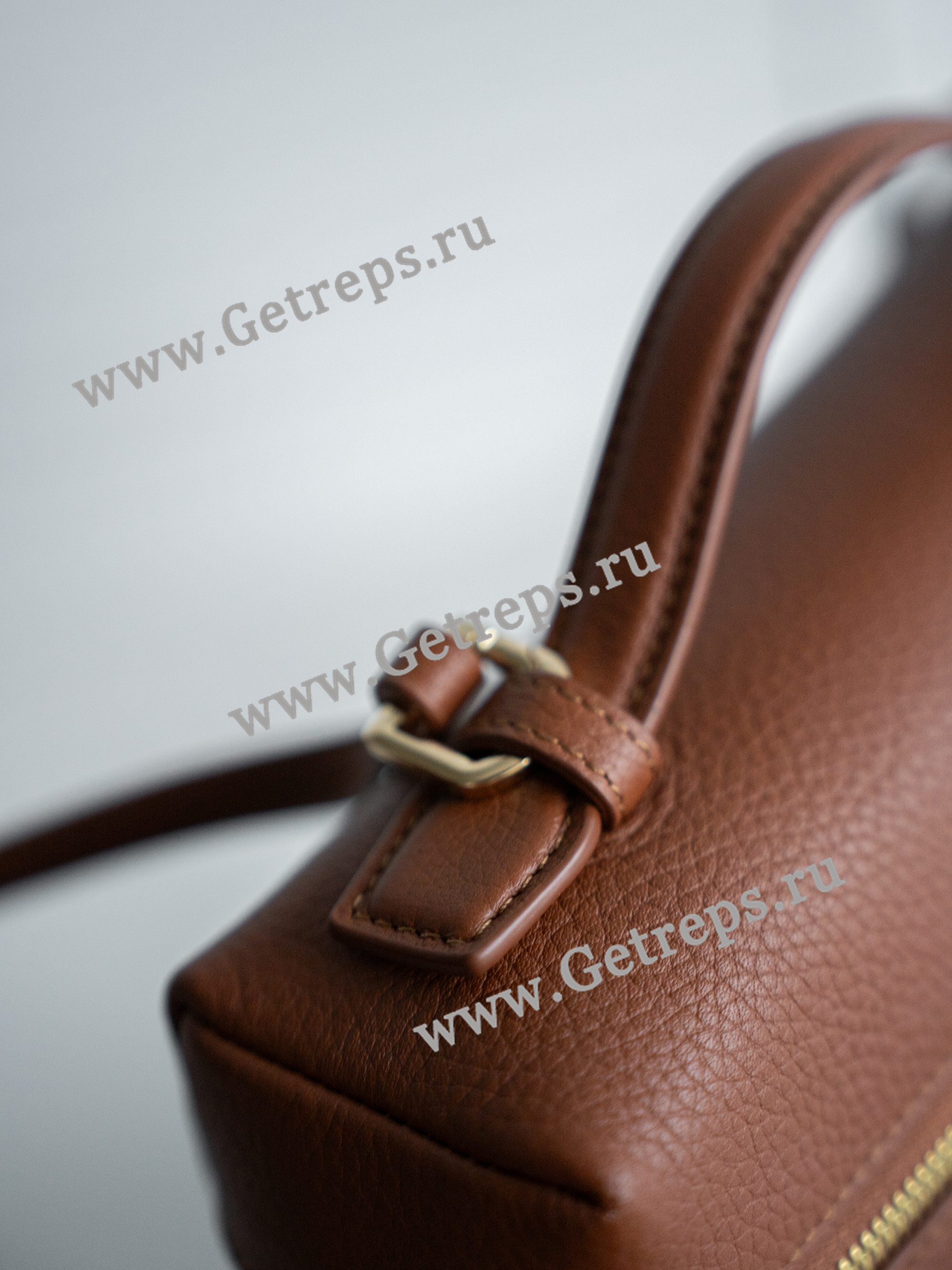 Extra Pocket Backpack L23.5 Grained Calfskin Kummel