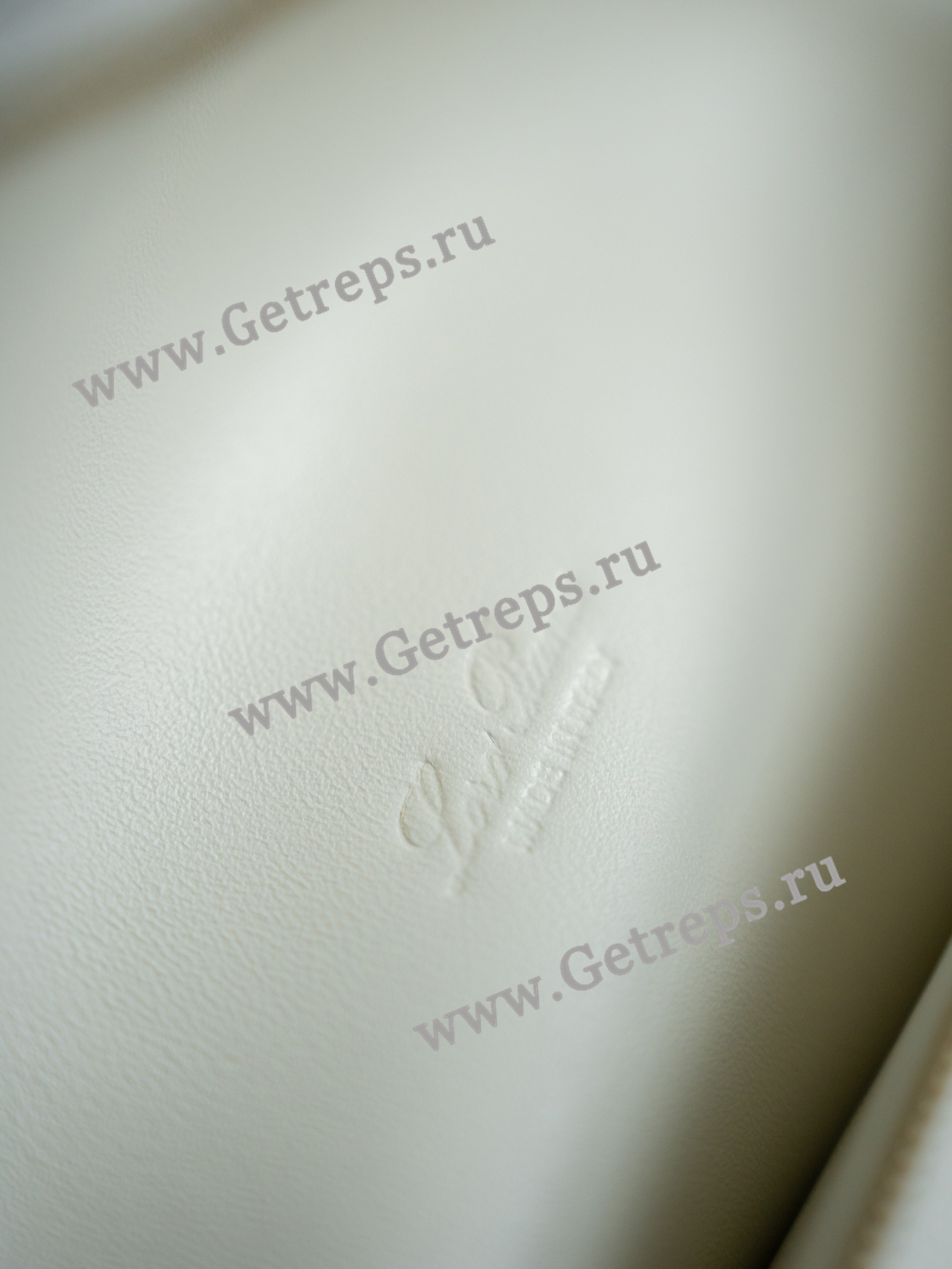 Extra Pocket Backpack L23.5 Grained Calfskin White