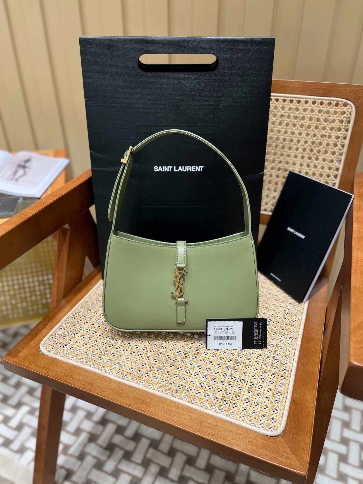 Fashion Copy Saint Laurent Le5 A 7 Hobo Bag In Vegetable-Tanned Leather 9Colors