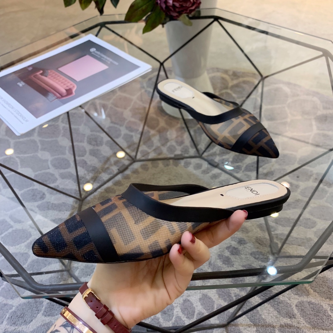 Fendi Women Colibri Mules-0007 35-41