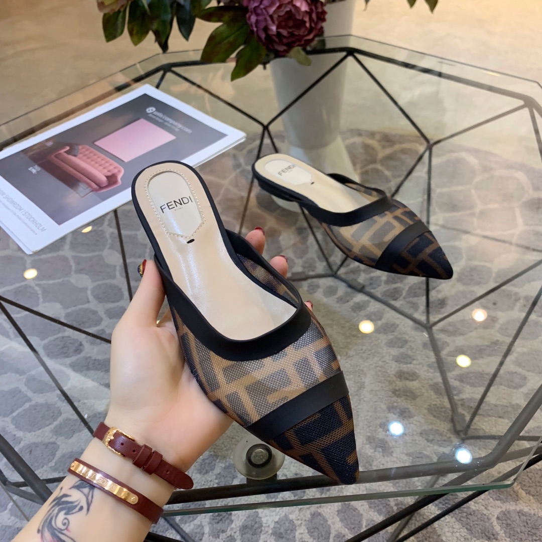 Fendi Women Colibri Mules-0007 35-41