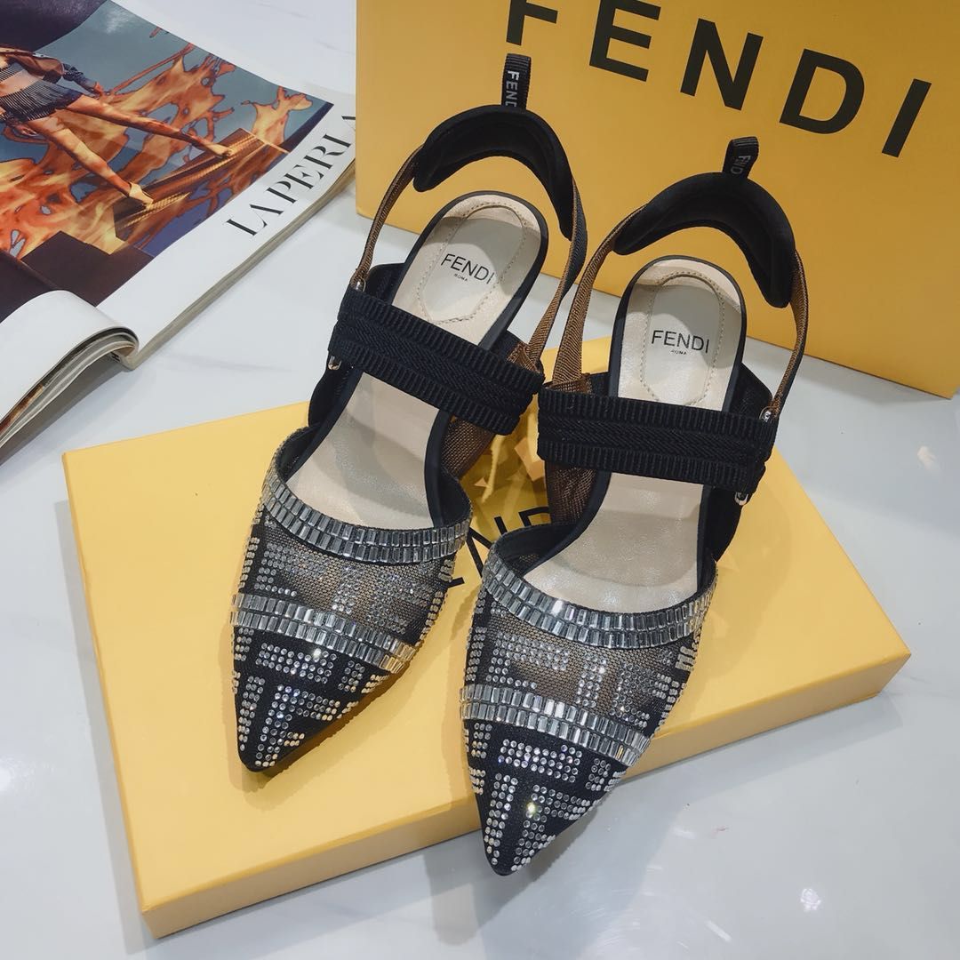 Fendi Women Colibri Pumps-0041 35-42