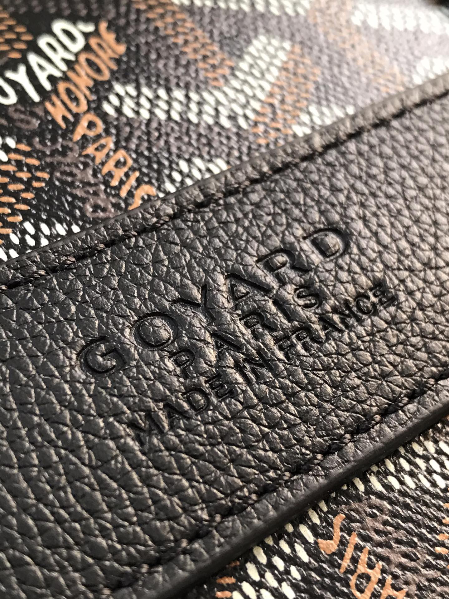 Goyard Barrel 40 Sports Bag Dark Black