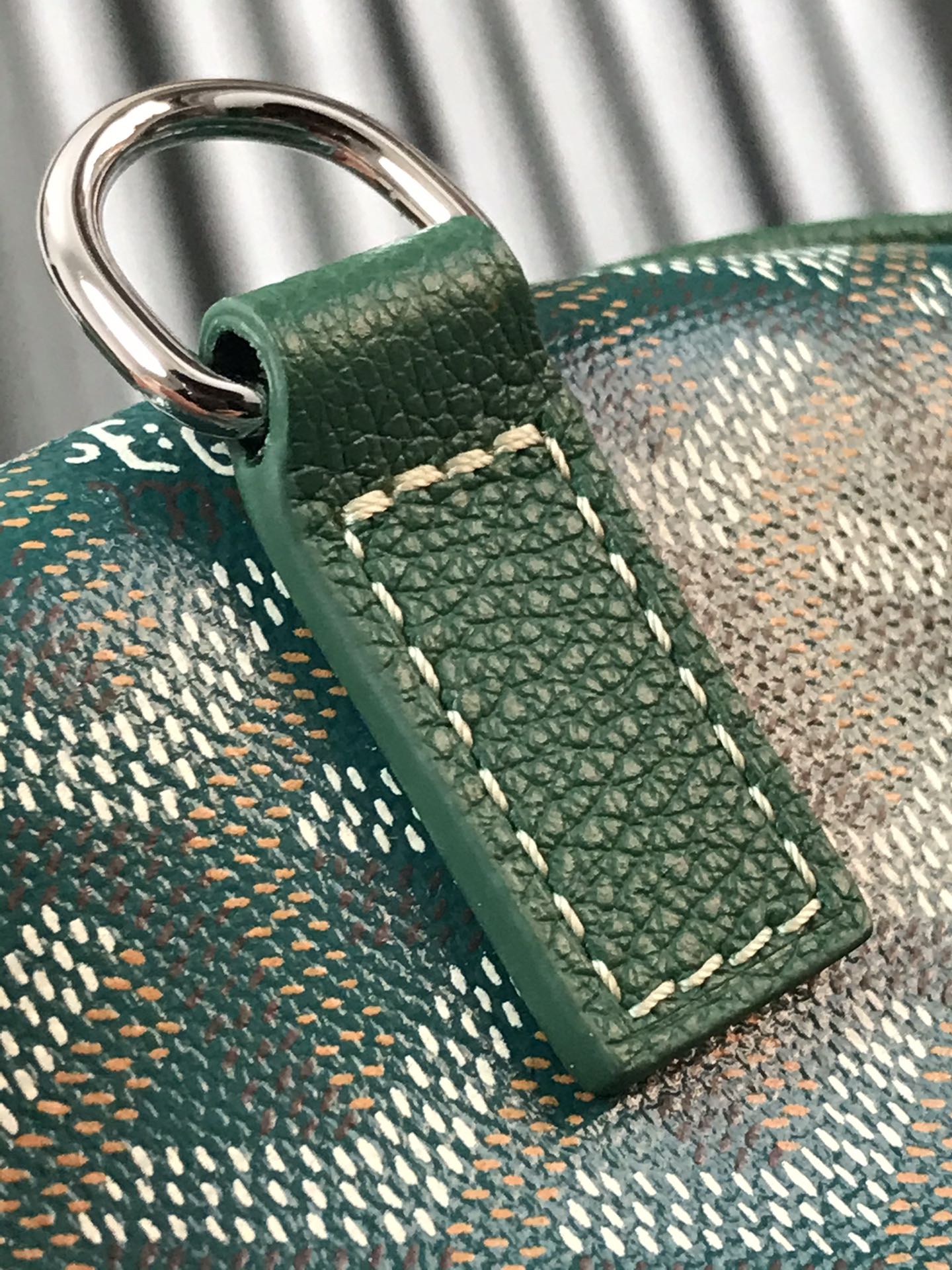 Goyard Barrel 40 Sports Bag Green