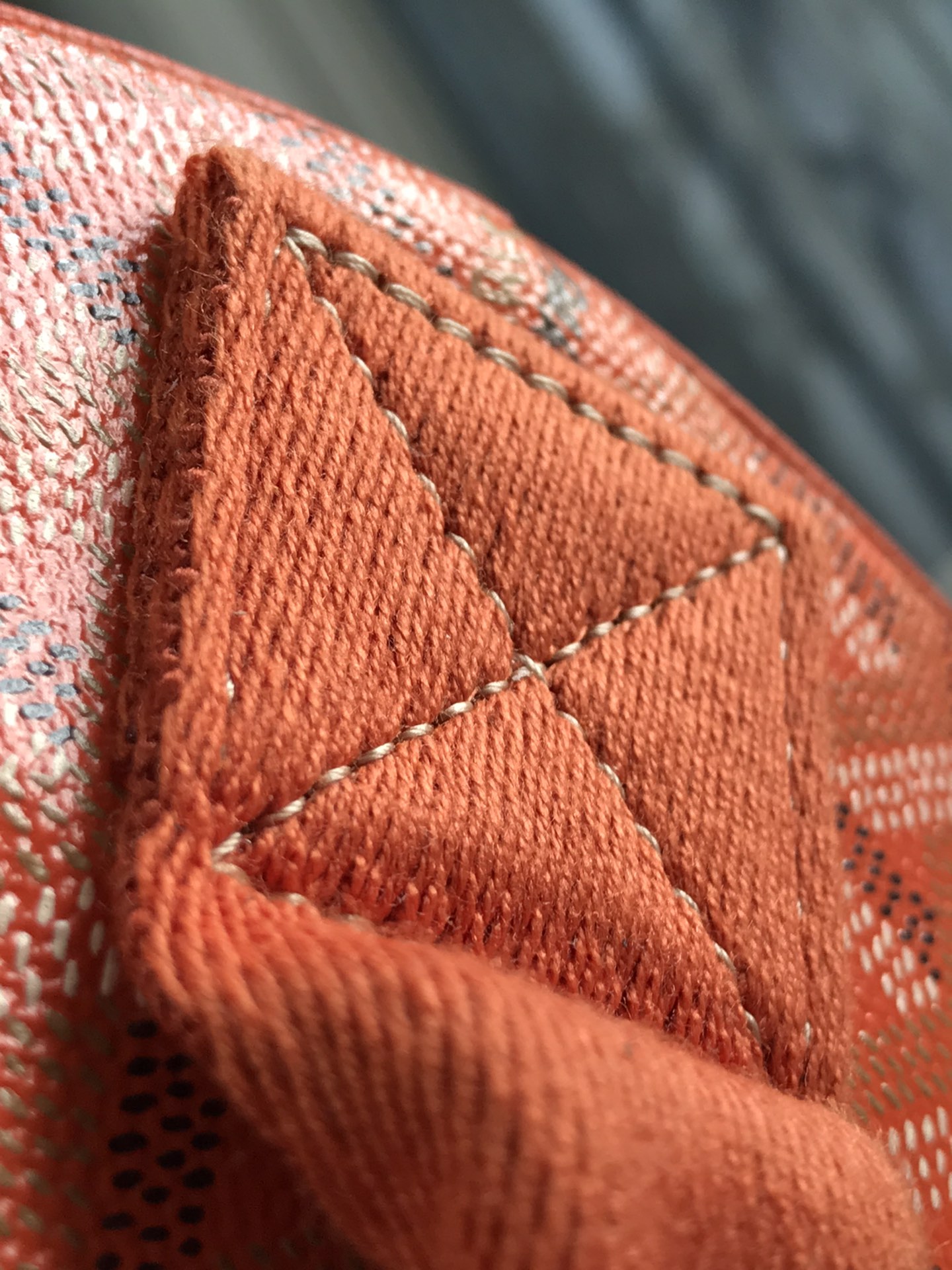 Goyard Barrel 40 Sports Bag Orange