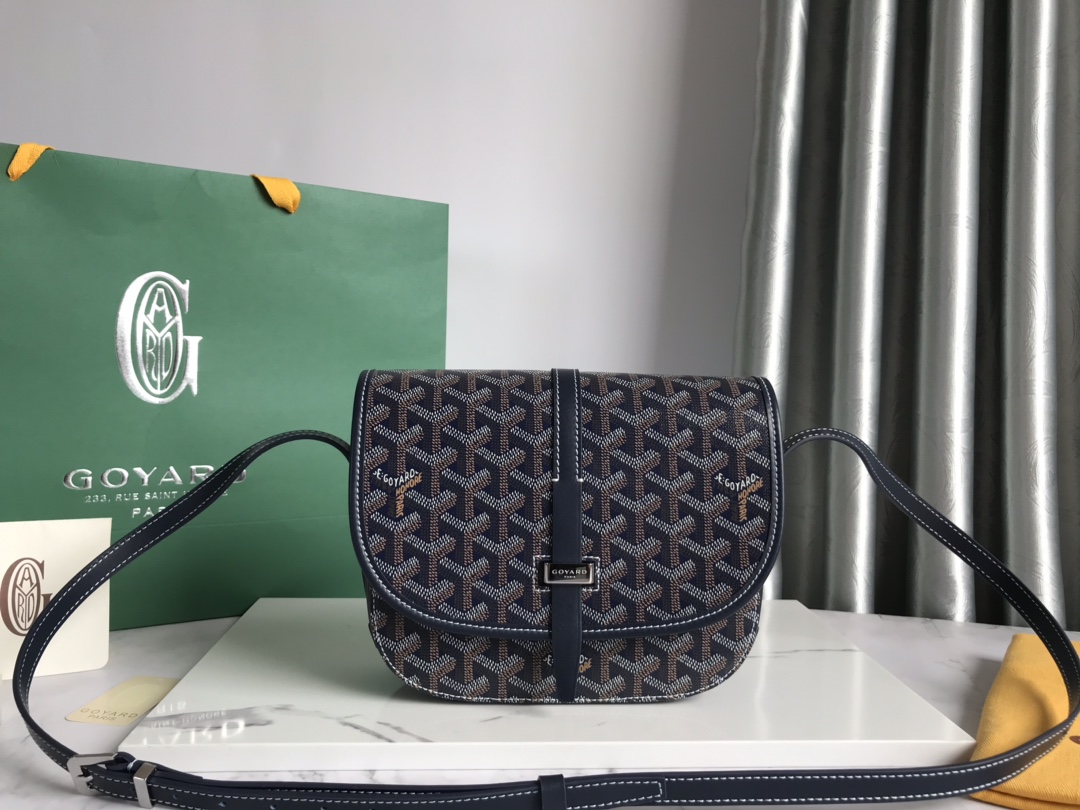 Goyard Belvedere PM Bag Messenger Bag Black