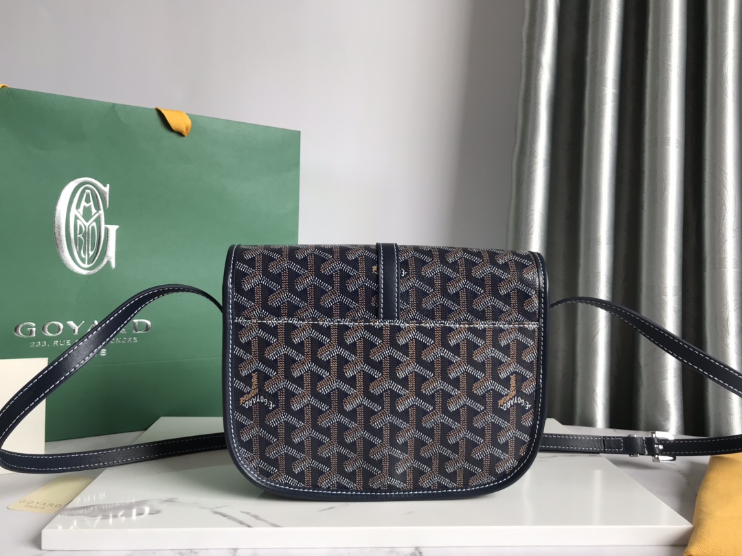 Goyard Belvedere PM Bag Messenger Bag Black