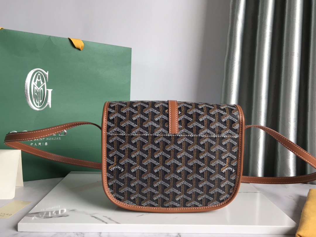 Goyard Belvedere PM Bag Messenger Bag Brown